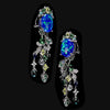 Blue Opal Passiflora Earrings