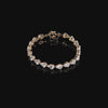 Diamond Nova Eternity Bracelet. Yellow Gold. Lab-Grown Simulated Diamond