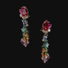 Garden Of Eden Earrings. Lab-Grown Ruby