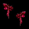 Ruby Cupid's Bow Earrings