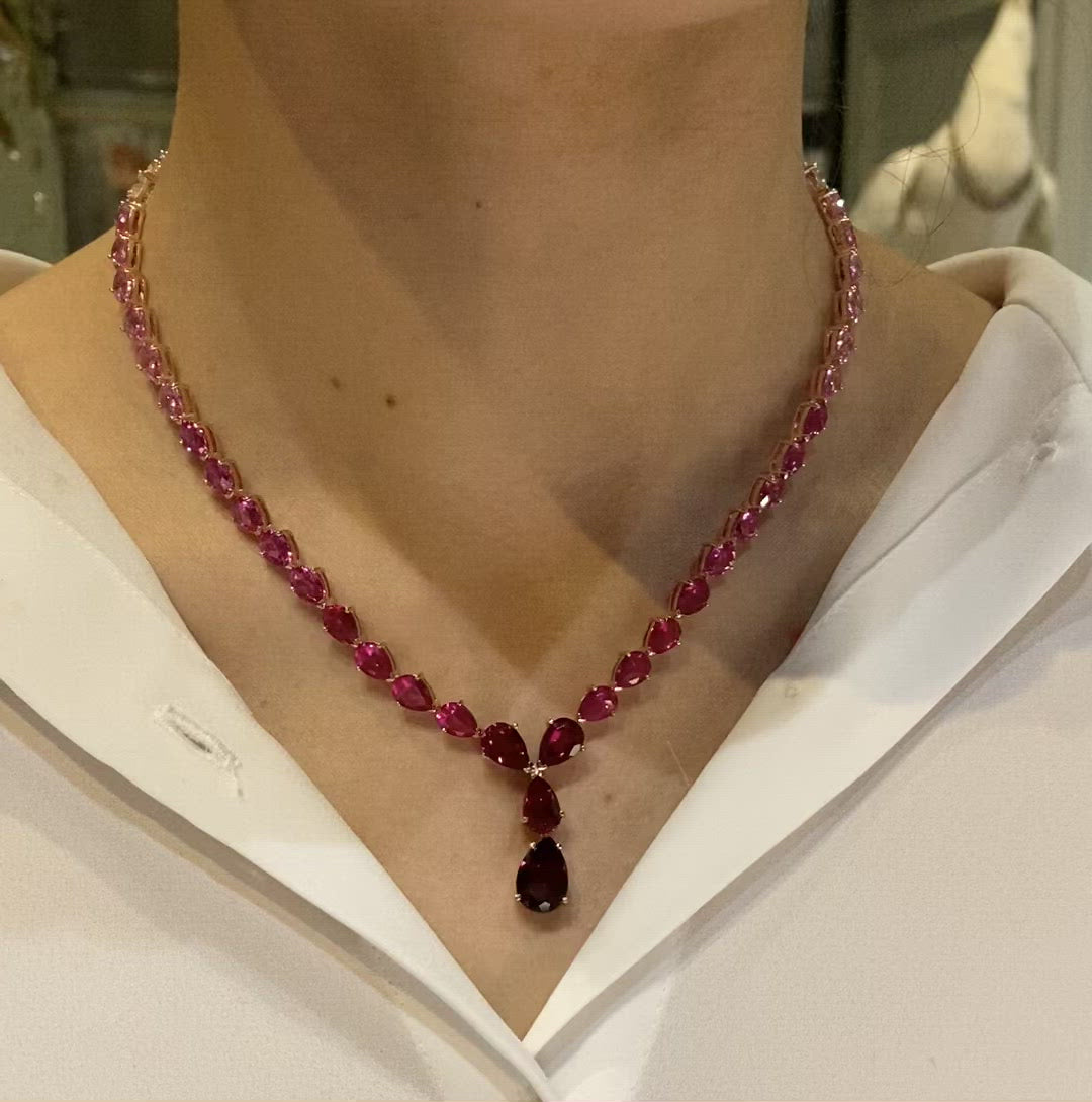 Fuchsia Nova Necklace