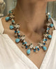 Palm Paradise Turquoise Necklace