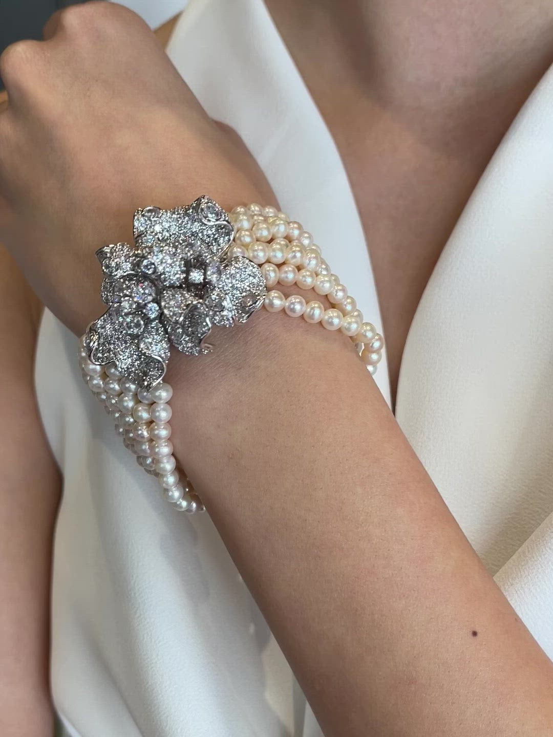 Pearl Bloomingdale Bracelet