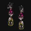 Black Diamond Lemon Berry Earrings