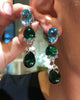 Emerald Berry Earrings