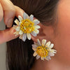 Sunflower Bloom Earrings