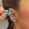 Paraiba Petal Studs