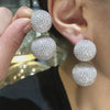 Diamond Bauble Earrings