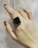 Black Diamond Cinderella Ring