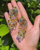 Rainbow Cascade Earrings