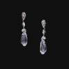 Diamond Calla Lily Earrings