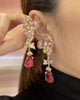 Summer Orchid Earrings