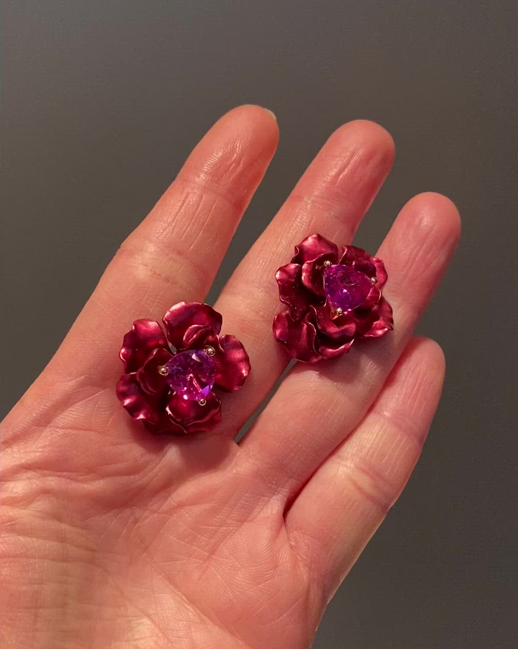 Ruby Rose Studs