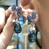 Blueberry Drop Earrings