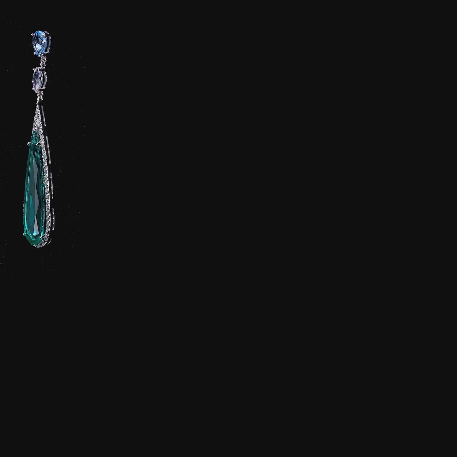 Shard Tourmaline Earrings