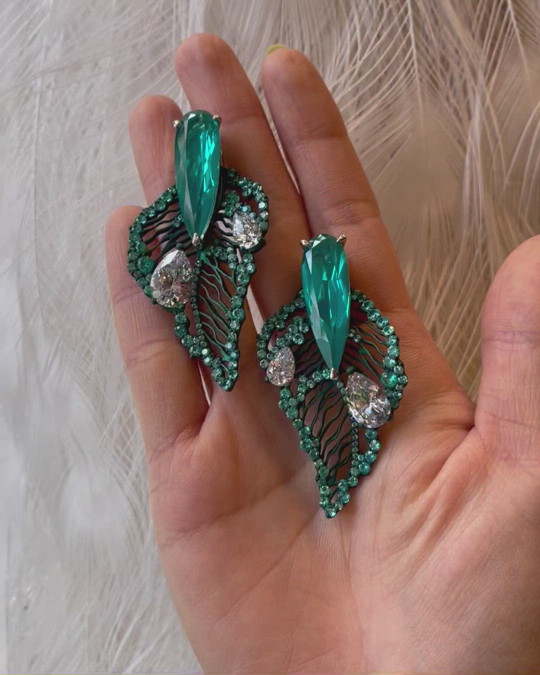 Paraiba Titan Earrings