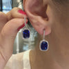 Comet Sapphire Earrings