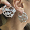 Diamond English Garden Earrings