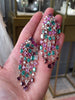 Paraiba Pink Cascade Earrings