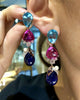 Sapphire Berry Earrings