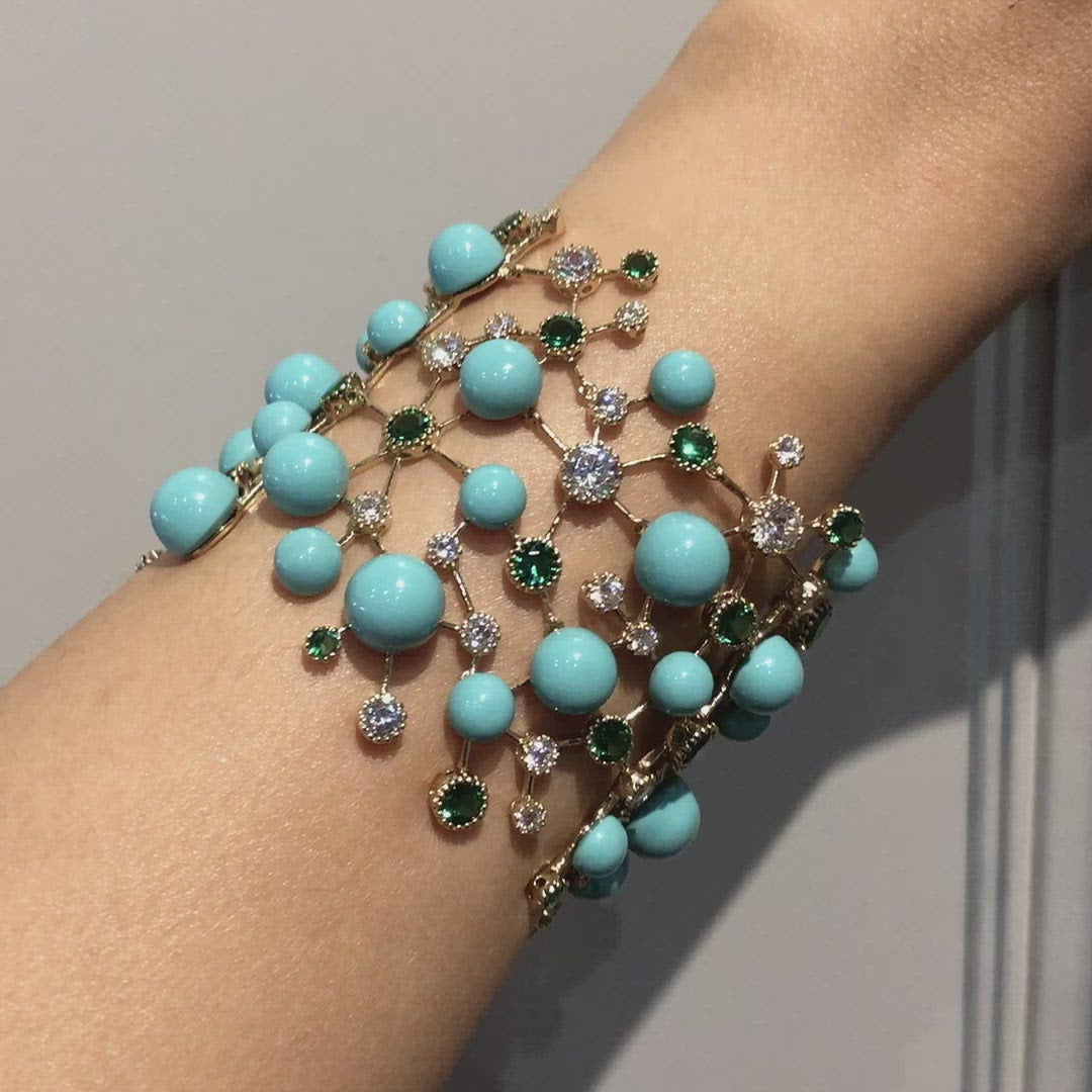 Turquoise Constellation Bracelet