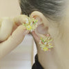 Mini Posie Canary Earrings