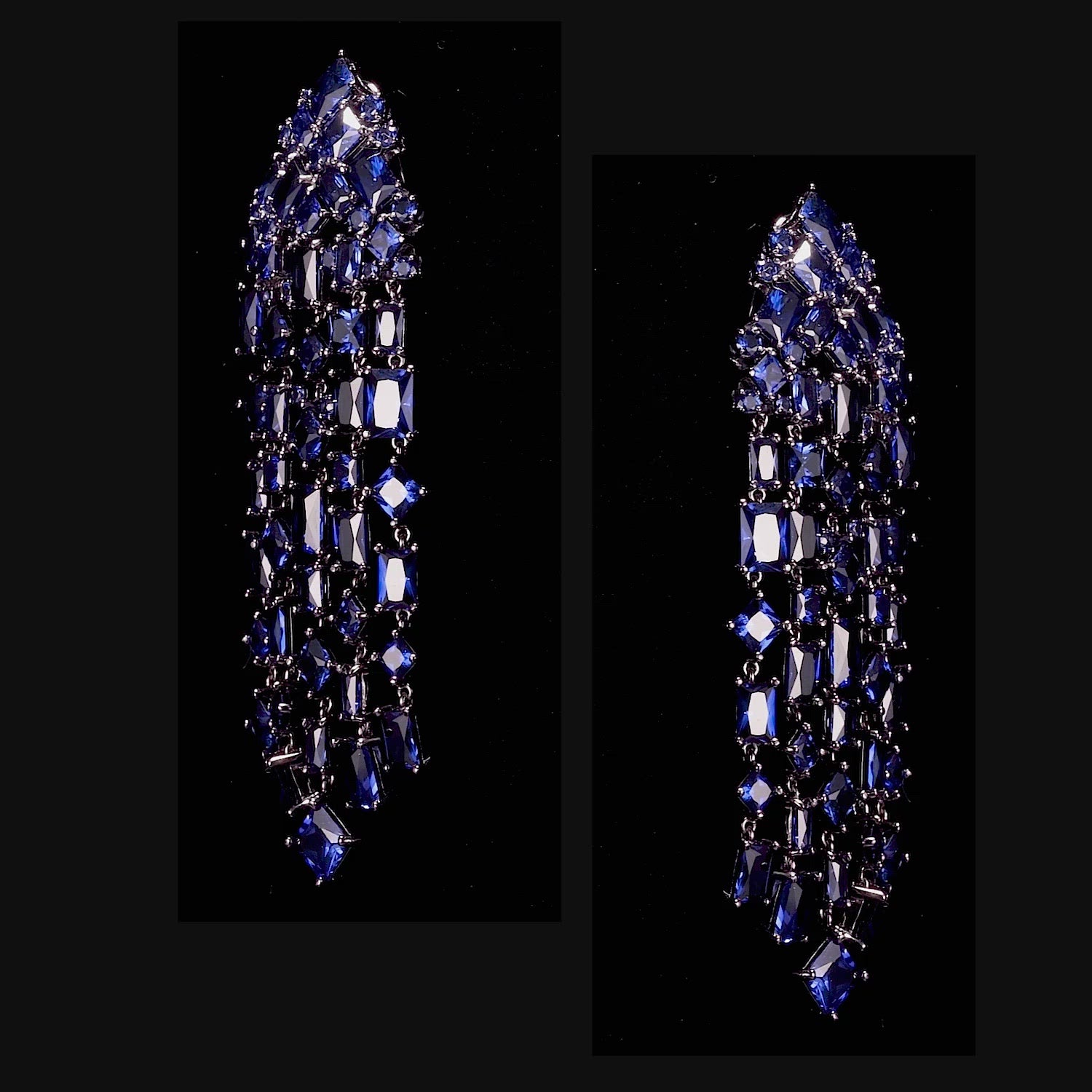 Midnight Cascade Earrings