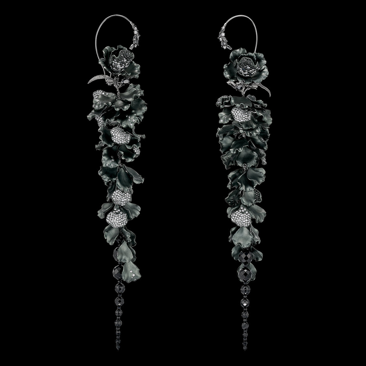 1.30ctw Old Mine Cut Diamond Collet Stud Earrings – Jewels by Grace