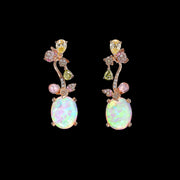 Blush Opal Carnivora Earrings
