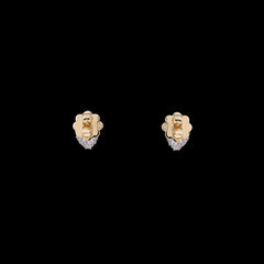 Dew Drop Earrings. Yellow Gold, Earring, Anabela Chan Joaillerie - Fine jewelry with laboratory grown and created gemstones hand-crafted in the United Kingdom. Anabela Chan Joaillerie is the first fine jewellery brand in the world to champion laboratory-grown and created gemstones with high jewellery design, artisanal craftsmanship and a focus on ethical and sustainable innovations.