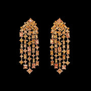 Golden Cascade Earrings