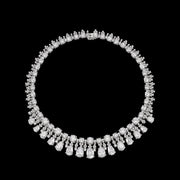 White Diamond Tutti Frutti Necklace