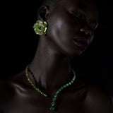 Emerald Nova Collar, Necklace, Anabela Chan Joaillerie - Fine jewelry with laboratory grown and created gemstones hand-crafted in the United Kingdom. Anabela Chan Joaillerie is the first fine jewellery brand in the world to champion laboratory-grown and created gemstones with high jewellery design, artisanal craftsmanship and a focus on ethical and sustainable innovations.