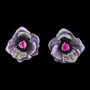Lavender Bloom Earrings