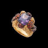 Blackberry Ring, Ring, Anabela Chan Joaillerie - Fine jewelry with laboratory grown and created gemstones hand-crafted in the United Kingdom. Anabela Chan Joaillerie is the first fine jewellery brand in the world to champion laboratory-grown and created gemstones with high jewellery design, artisanal craftsmanship and a focus on ethical and sustainable innovations.