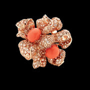 Blossom Coral Ring