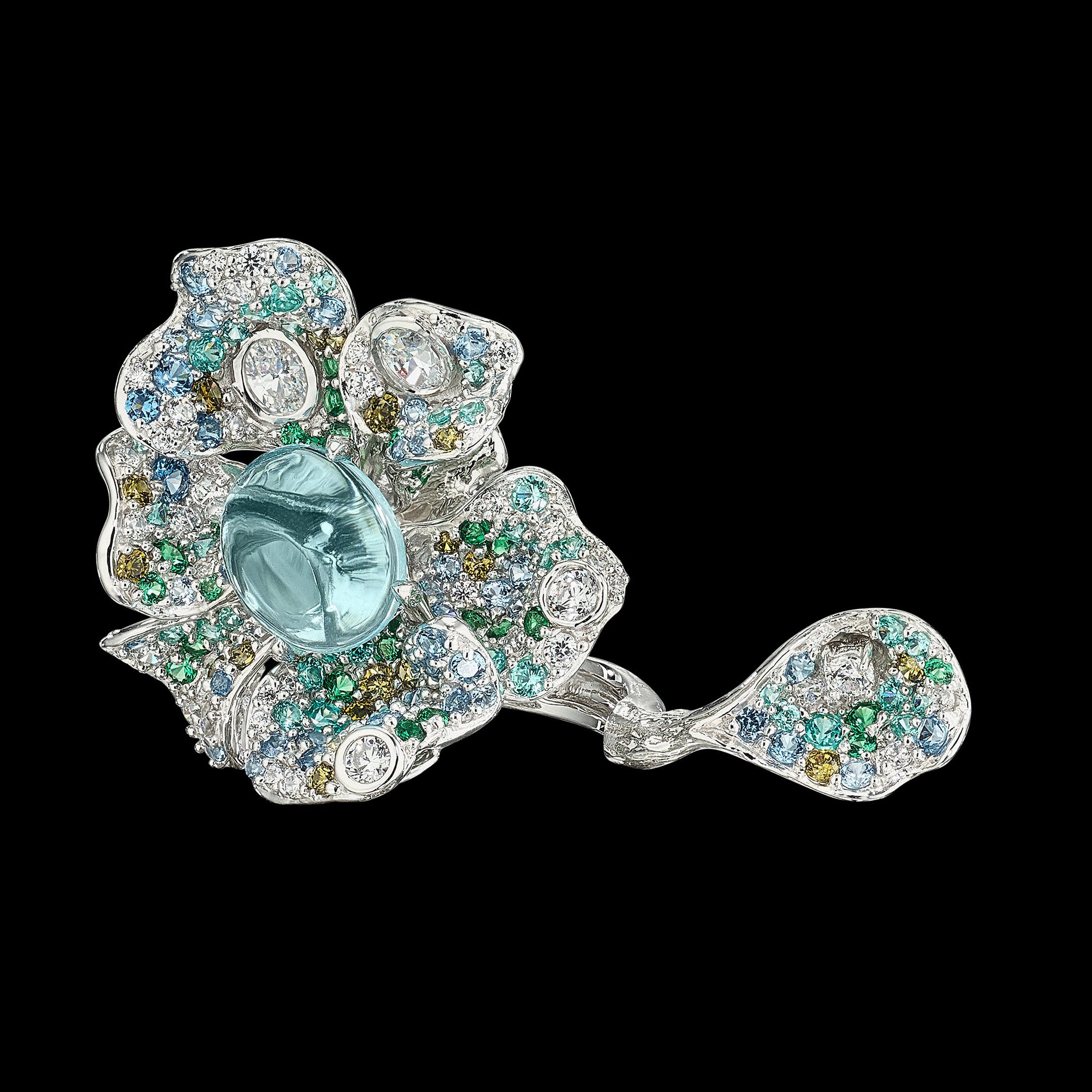 Paraiba Opal Ocean Rings – Anabela Chan Joaillerie