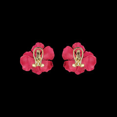 Ruby Rose Studs, Earrings, Anabela Chan Joaillerie - Fine jewelry with laboratory grown and created gemstones hand-crafted in the United Kingdom. Anabela Chan Joaillerie is the first fine jewellery brand in the world to champion laboratory-grown and created gemstones with high jewellery design, artisanal craftsmanship and a focus on ethical and sustainable innovations.