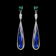Shard Sapphire Earrings