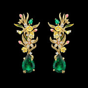 Posie Emerald Earrings