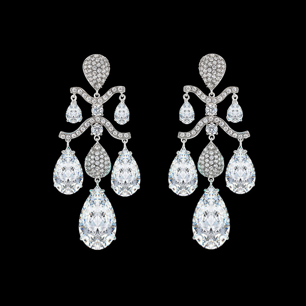 Diamond Chandelier Earrings – Anabela Chan Joaillerie