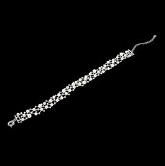 Petite Constellation Pearl Choker, Necklace, Anabela Chan Joaillerie - Fine jewelry with laboratory grown and created gemstones hand-crafted in the United Kingdom. Anabela Chan Joaillerie is the first fine jewellery brand in the world to champion laboratory-grown and created gemstones with high jewellery design, artisanal craftsmanship and a focus on ethical and sustainable innovations.