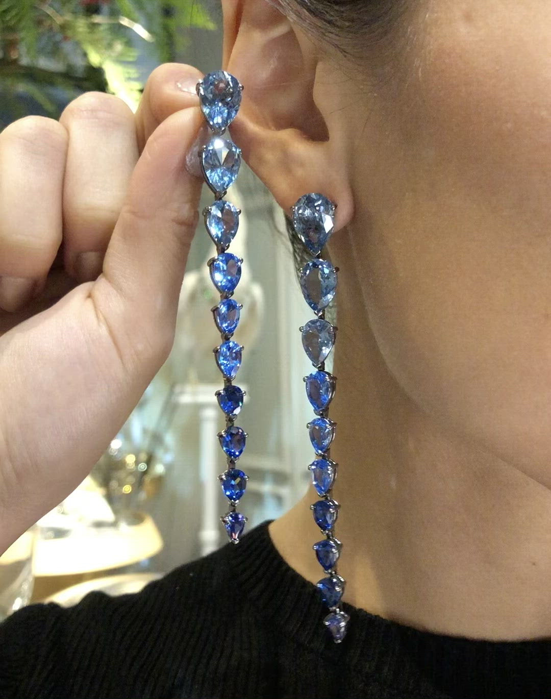 Aqua Nova Earrings