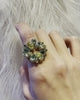 Emerald Pavé Panettone Ring