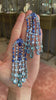 Aqua Sapphire Waterfall Earrings