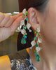 Emerald Triteia Earrings