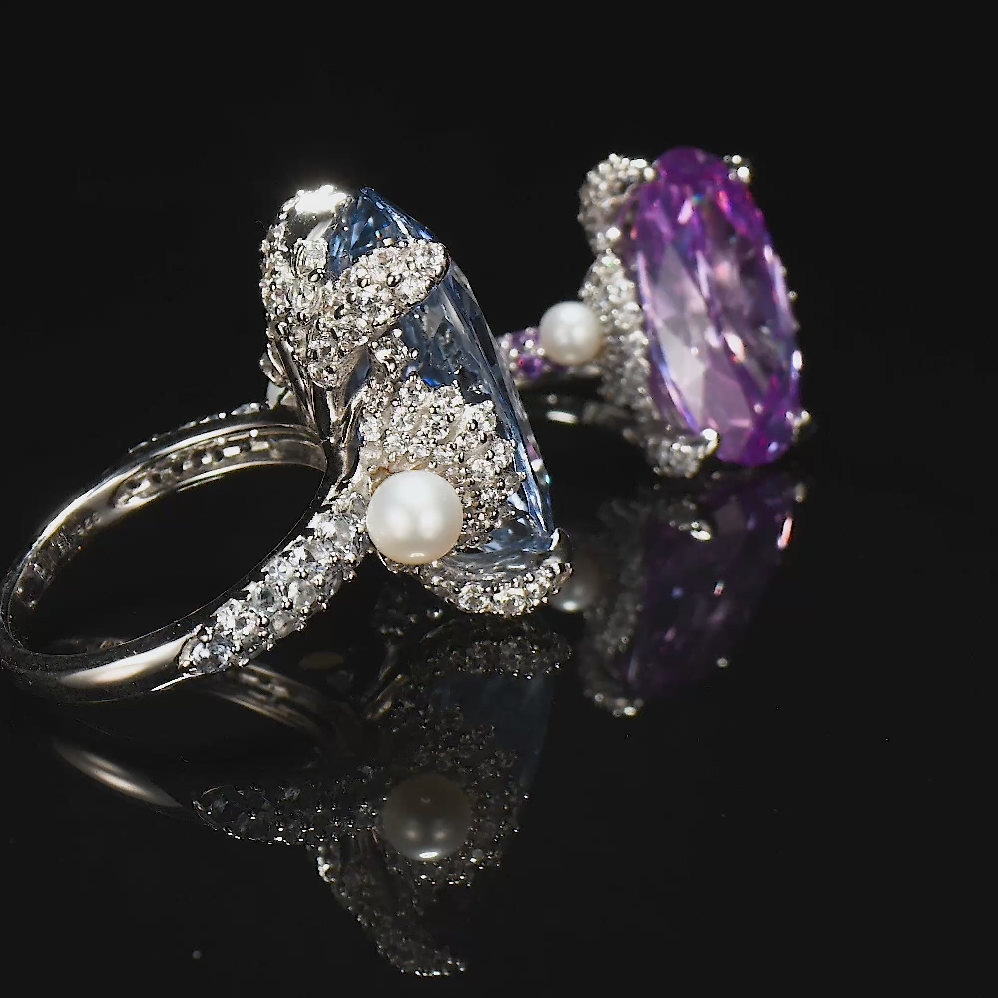 Lilac Mermaid Ring