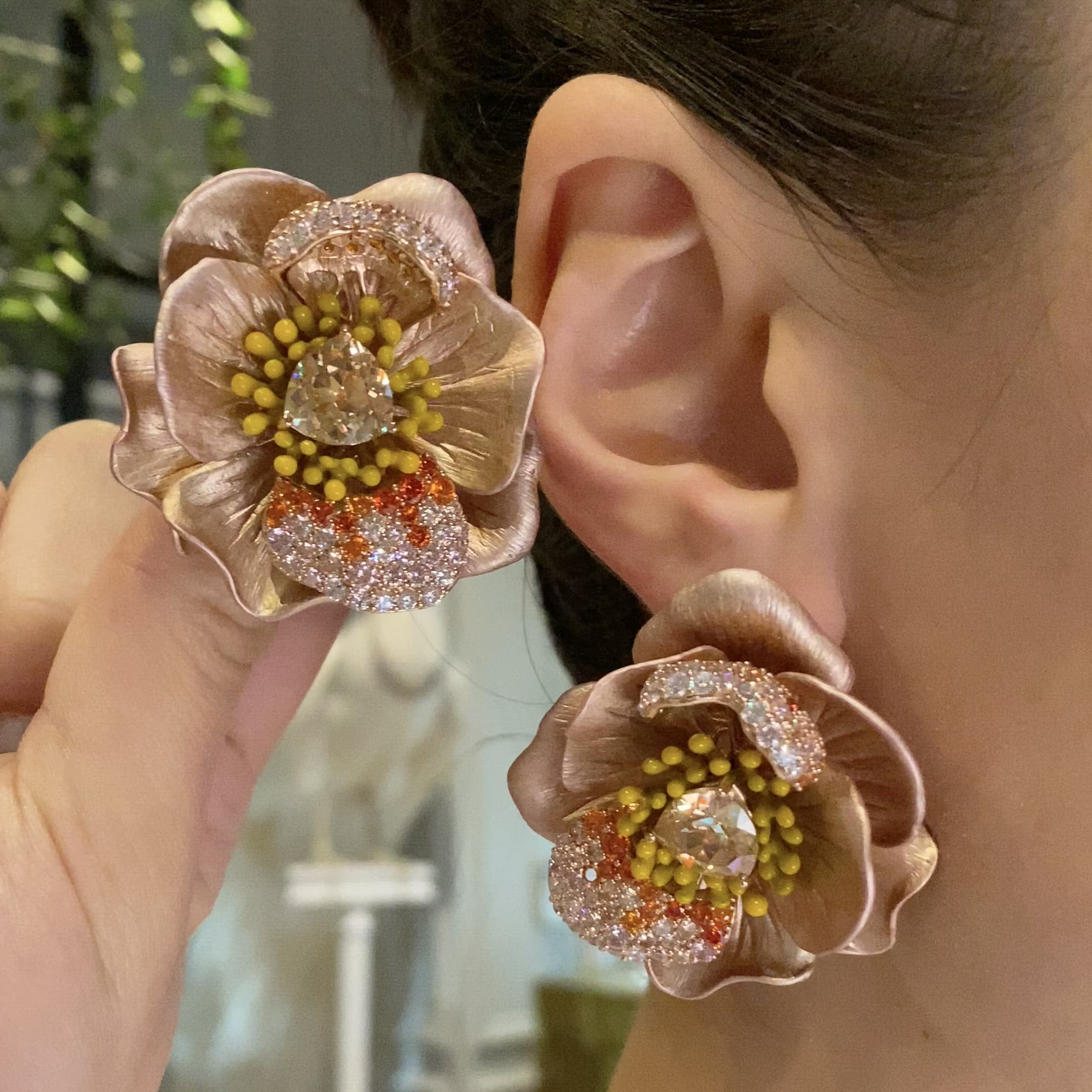 Blush Bloom Earrings