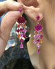 Ruby Asscher Drop Earrings