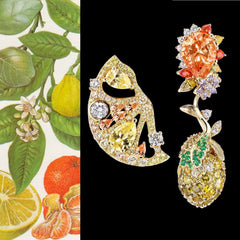 Lemon Drop Earrings, Earring, Anabela Chan Joaillerie - Fine jewelry with laboratory grown and created gemstones hand-crafted in the United Kingdom. Anabela Chan Joaillerie is the first fine jewellery brand in the world to champion laboratory-grown and created gemstones with high jewellery design, artisanal craftsmanship and a focus on ethical and sustainable innovations.